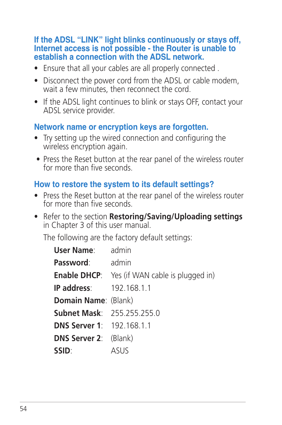 Asus RT-N56U User Manual | Page 54 / 72