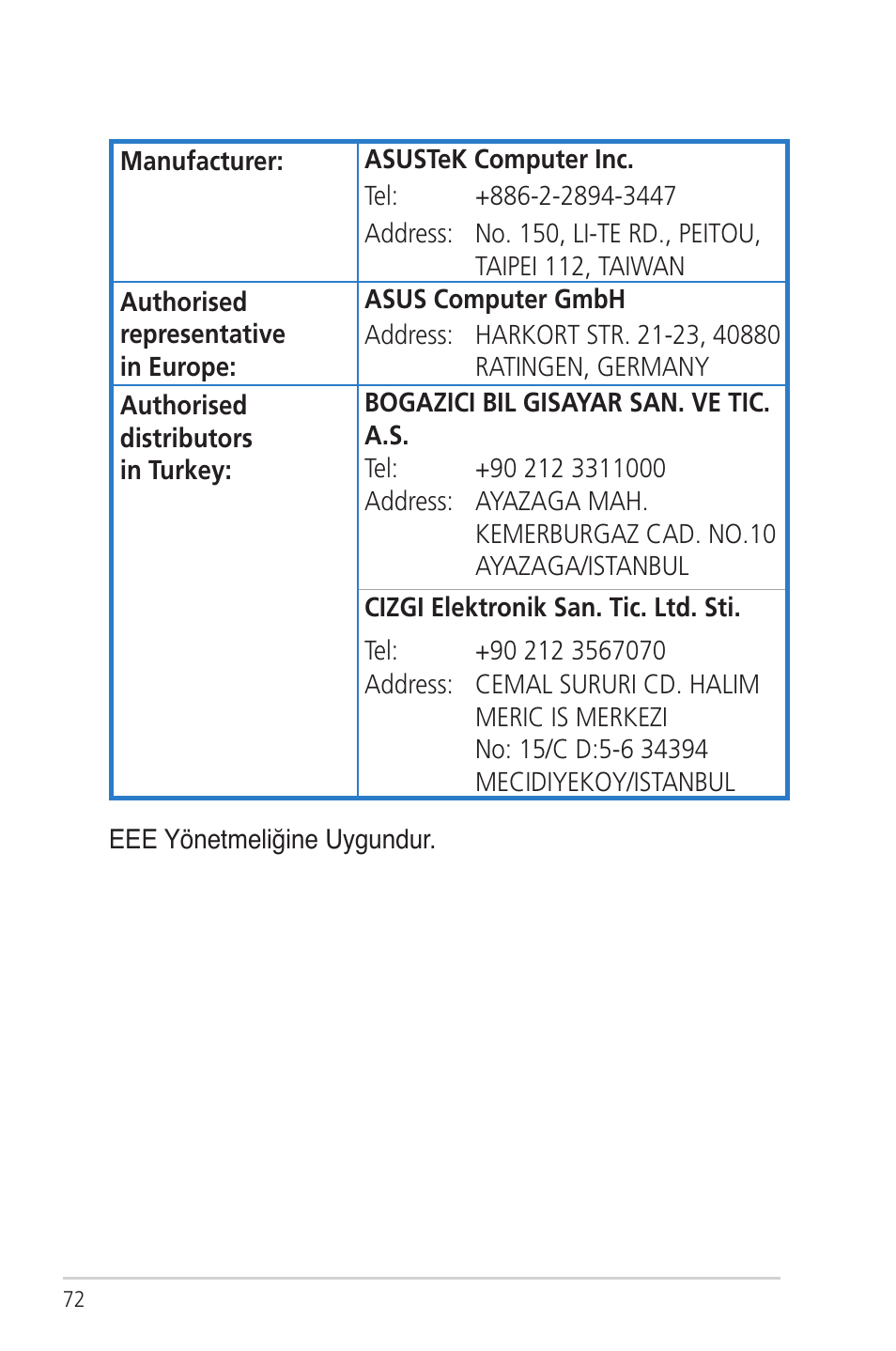 Asus RT-N56U User Manual | Page 72 / 72