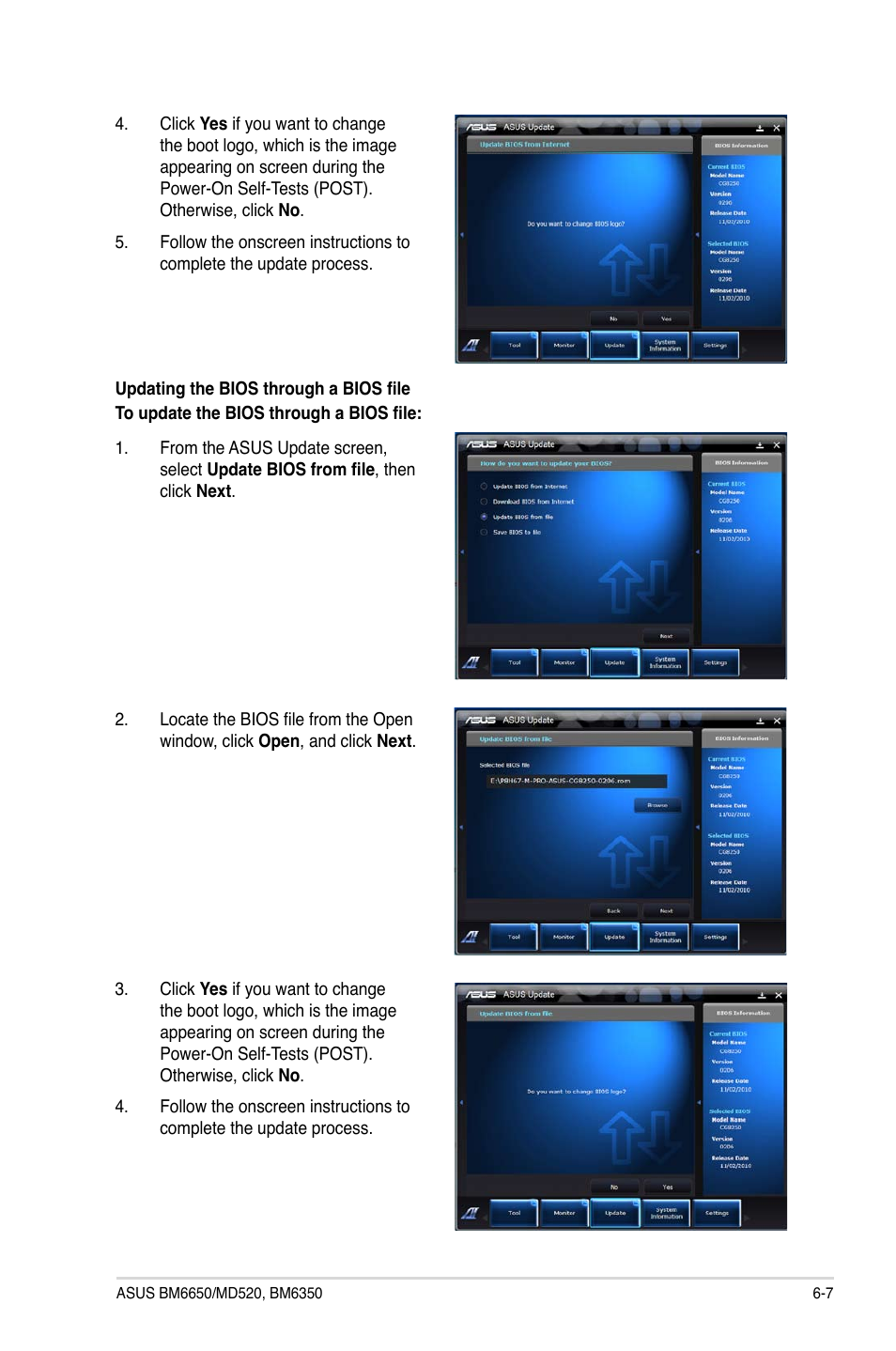 Asus BM6650 User Manual | Page 51 / 67