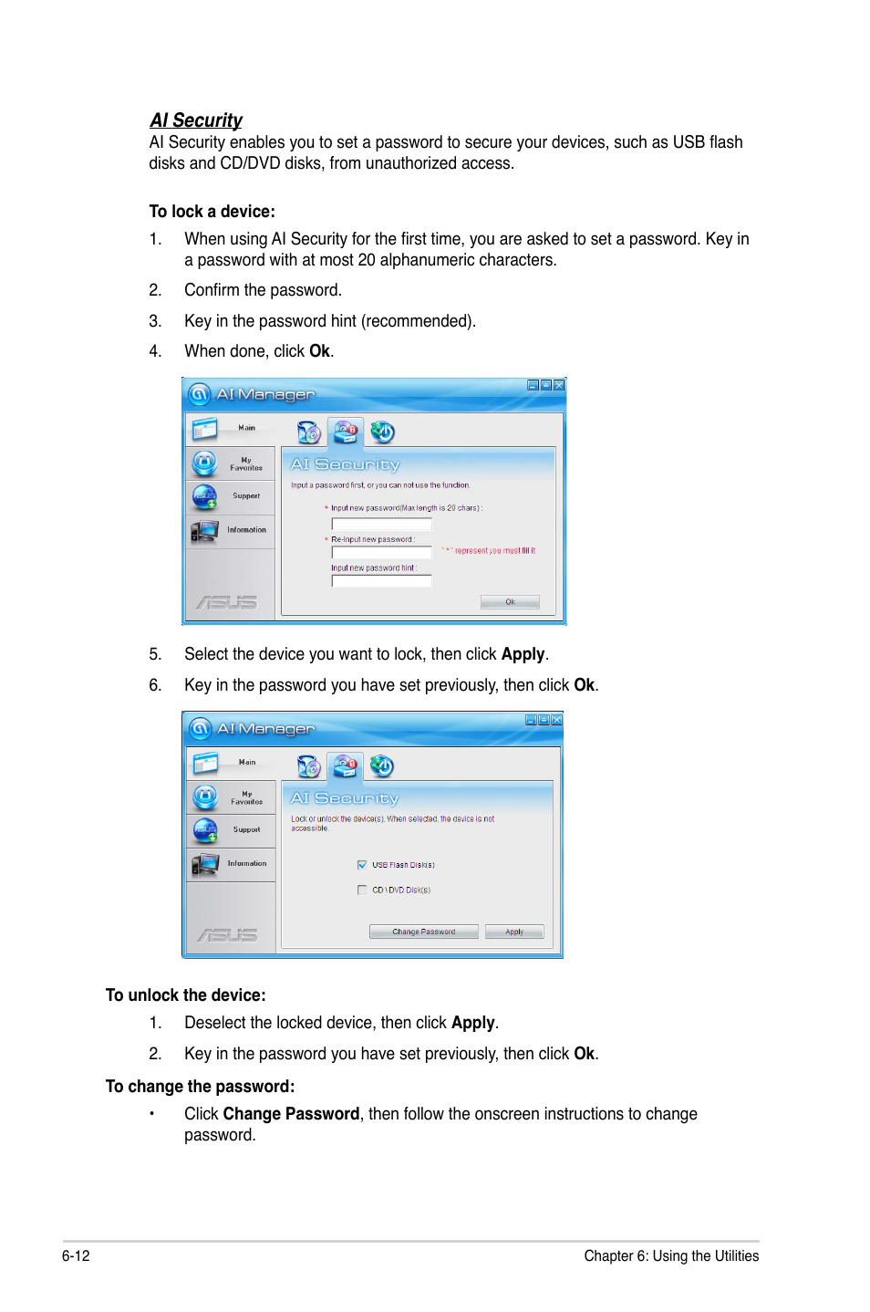 Asus BM6650 User Manual | Page 56 / 67