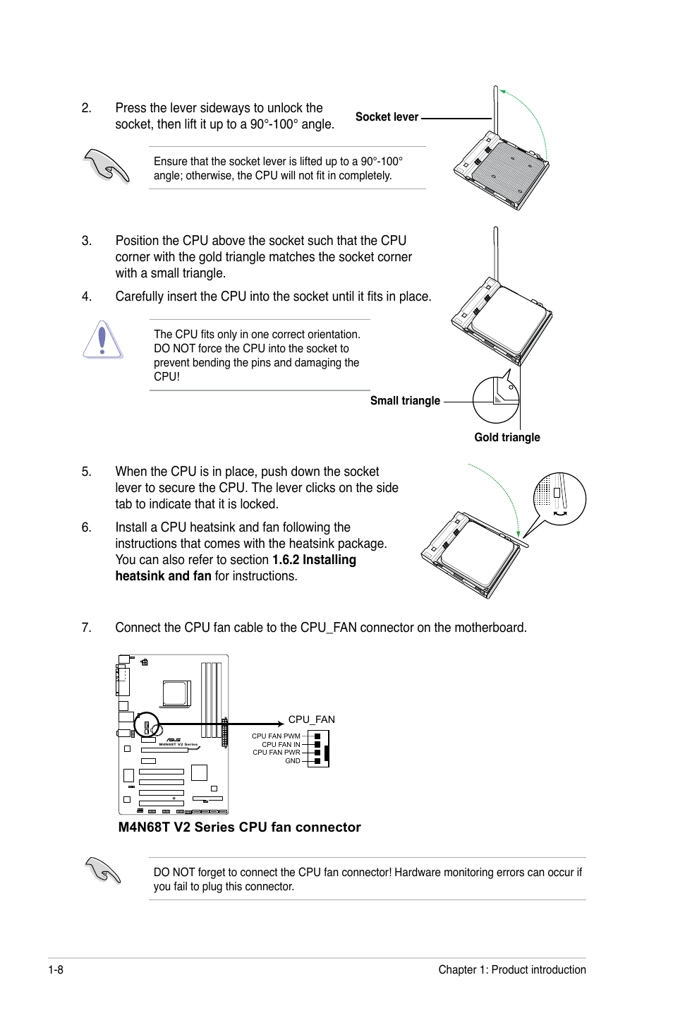 Asus M4N68T V2 User Manual | Page 18 / 62
