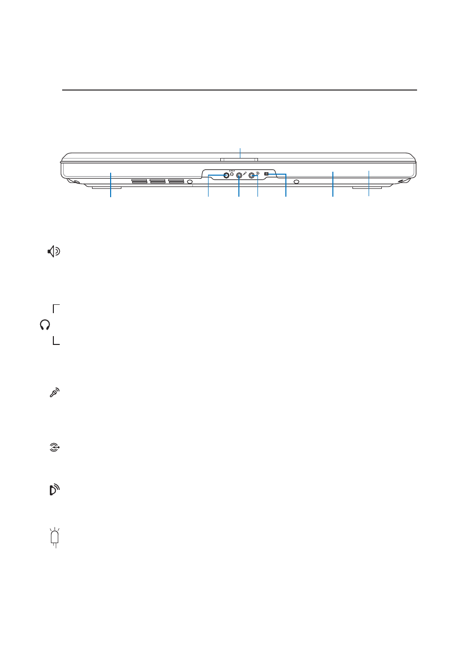 Front side | Asus W1V User Manual | Page 19 / 72