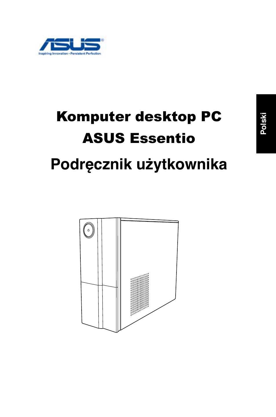 Podręcznik użytkownika, Komputer desktop pc asus essentio | Asus CP5140 User Manual | Page 117 / 180