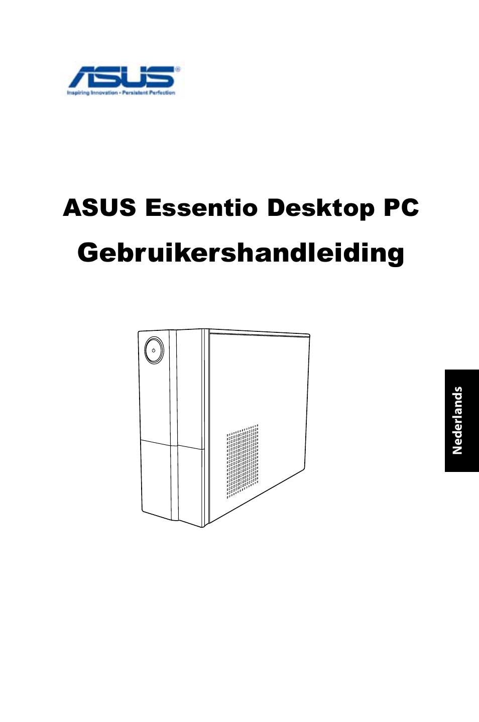 Gebruikershandleiding, Asus essentio desktop pc | Asus CP5140 User Manual | Page 149 / 180