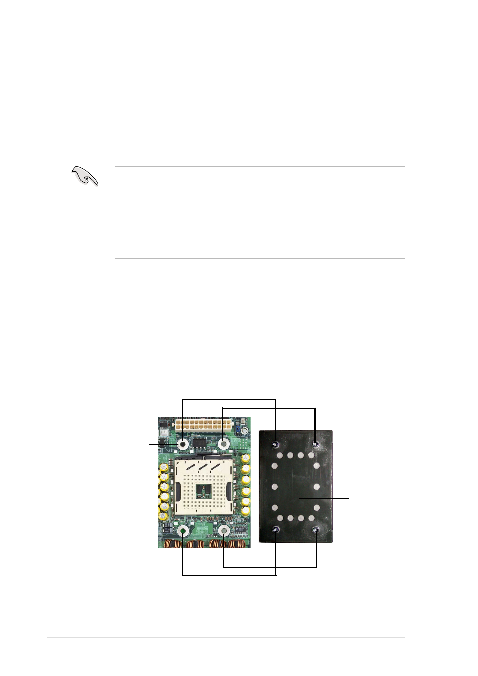 3 installing the cpu heatsink and fan | Asus PCH-DL User Manual | Page 26 / 100