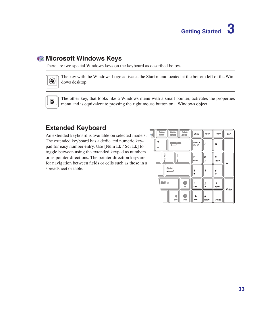 Asus W90V User Manual | Page 33 / 95