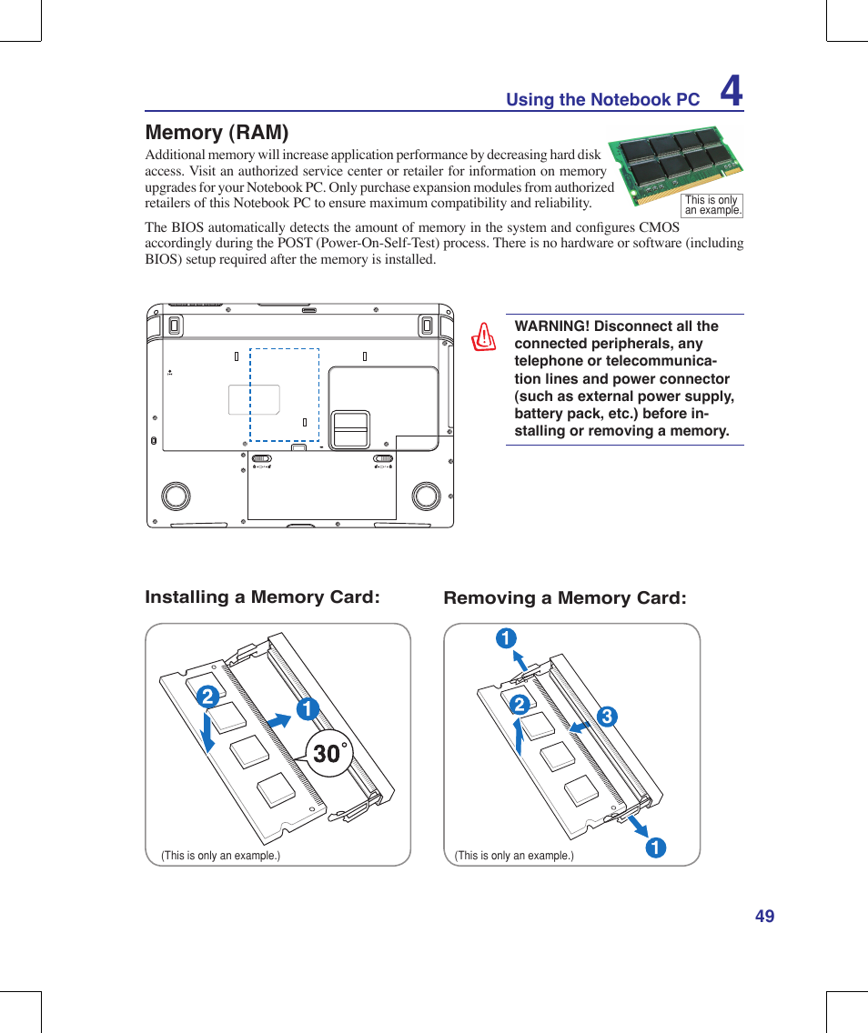 Asus W90V User Manual | Page 49 / 95