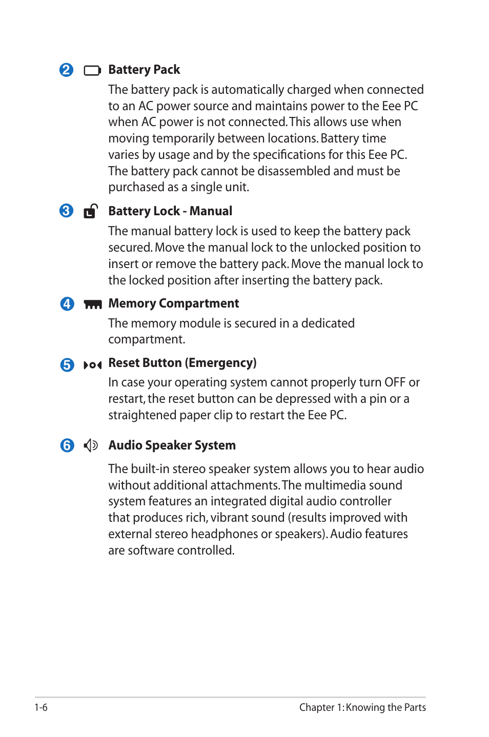 Asus Eee PC S101/XP User Manual | Page 14 / 58