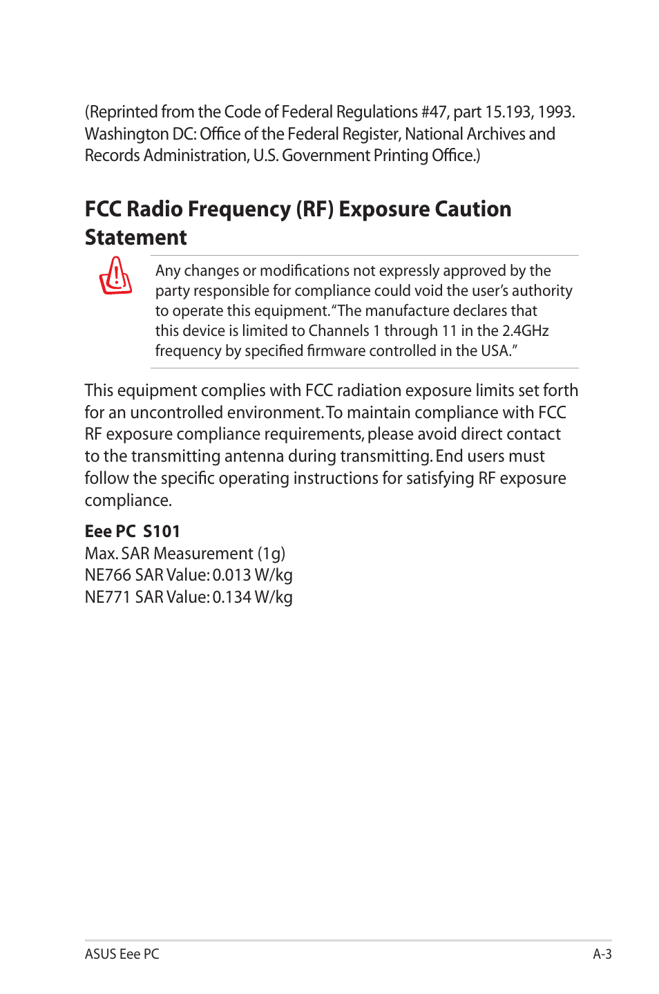 Asus Eee PC S101/XP User Manual | Page 49 / 58