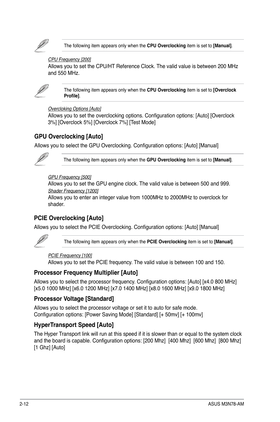 Asus M3N78-AM User Manual | Page 48 / 62