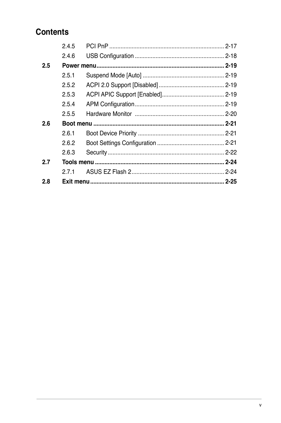 Asus M3N78-AM User Manual | Page 5 / 62