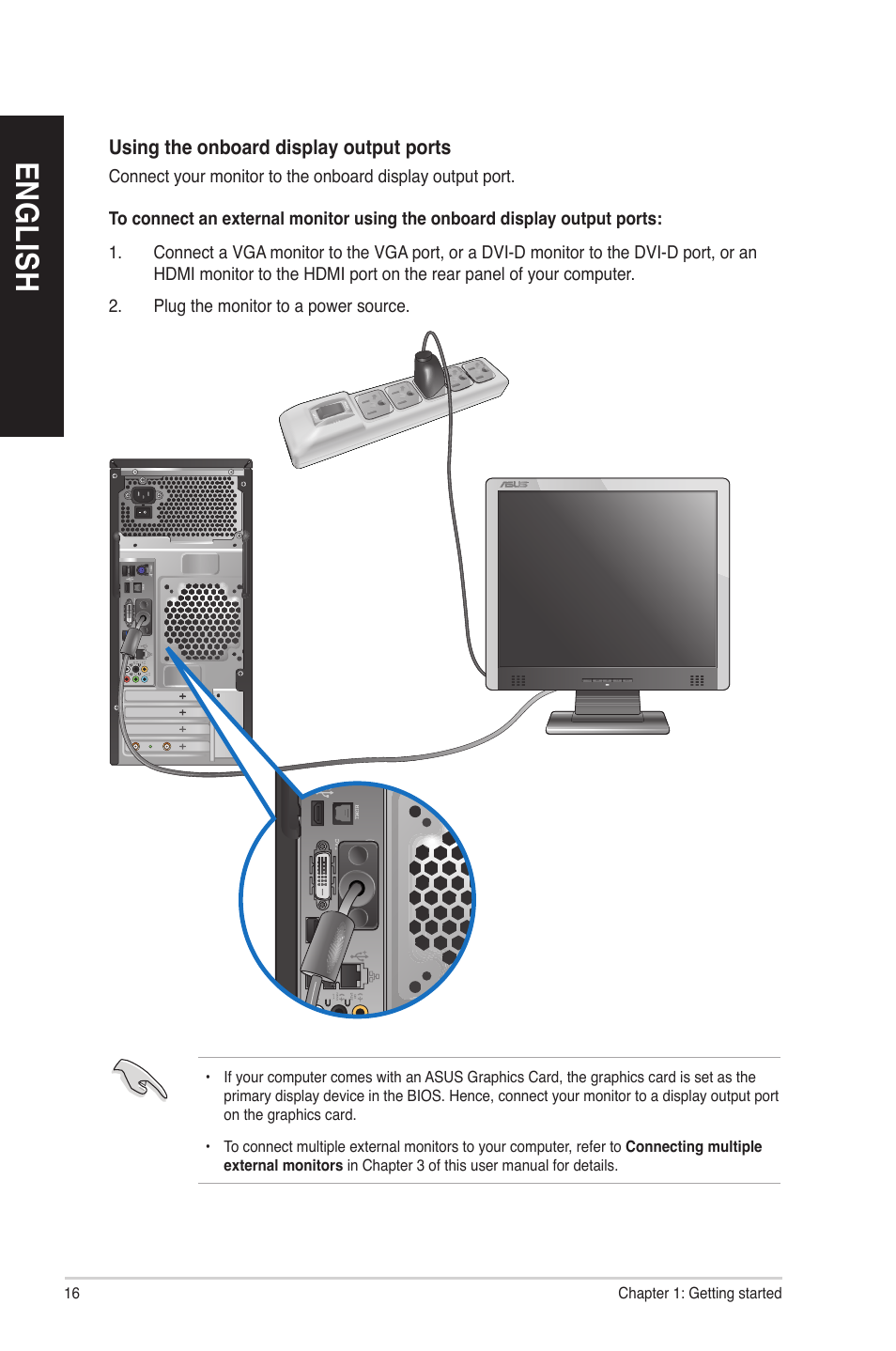 En gl is h en gl is h en gl is h en gl is h | Asus CM6850 User Manual | Page 16 / 70