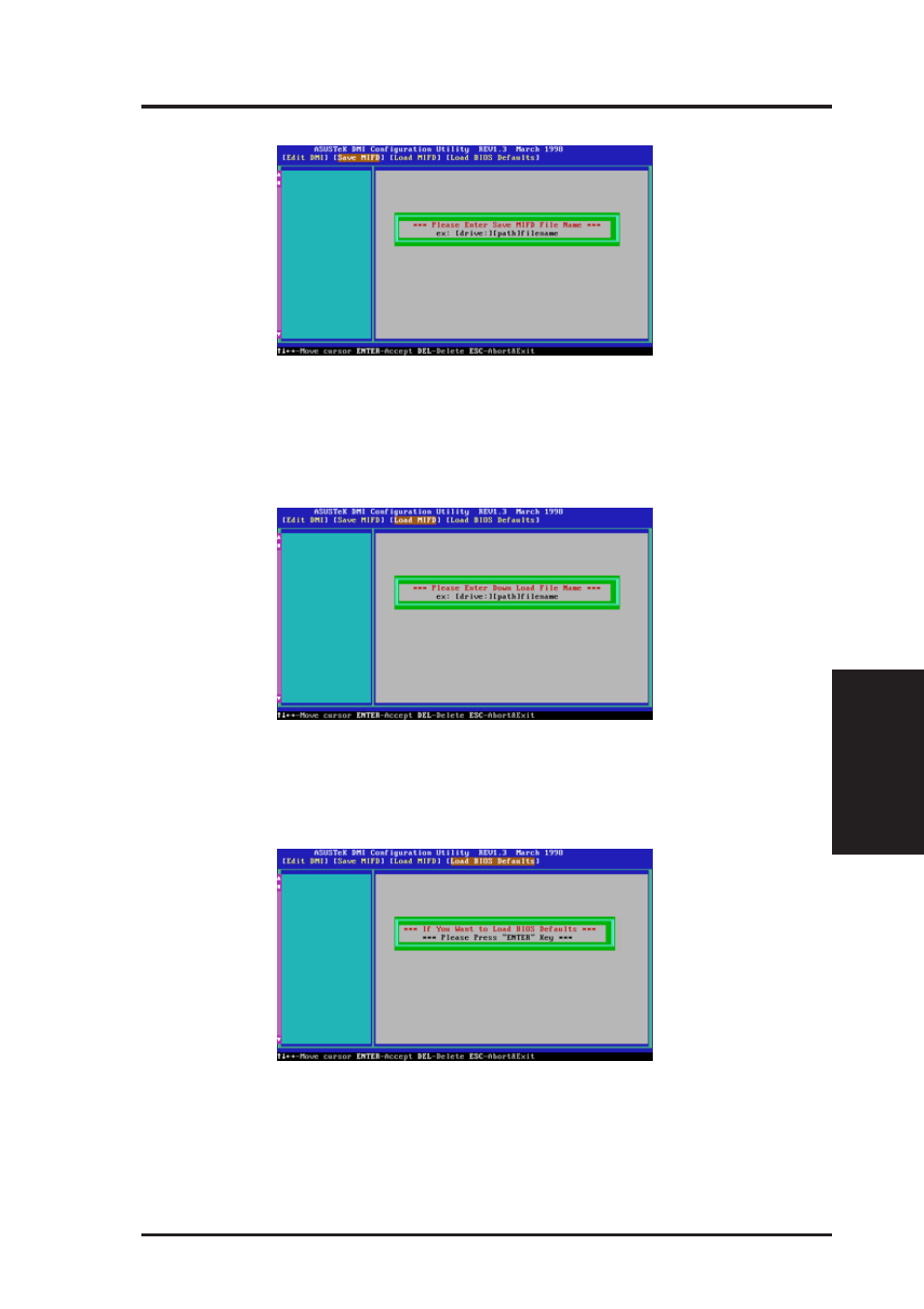 D. dmi configuration utility | Asus P2B98-XV User Manual | Page 83 / 88