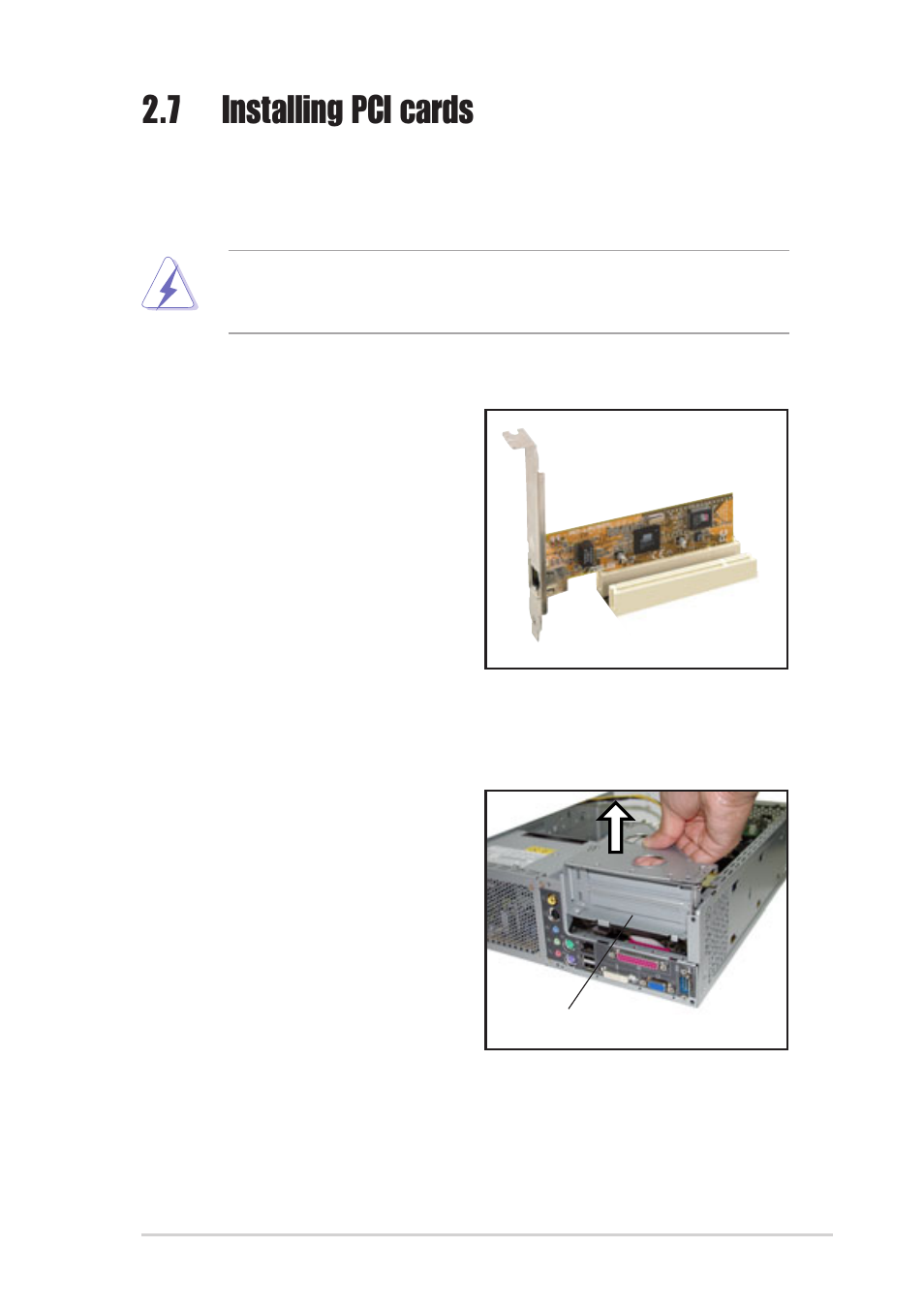 7 installing pci cards, 1 pci slots, 2 pci card installation | Asus Pundit-R User Manual | Page 29 / 98