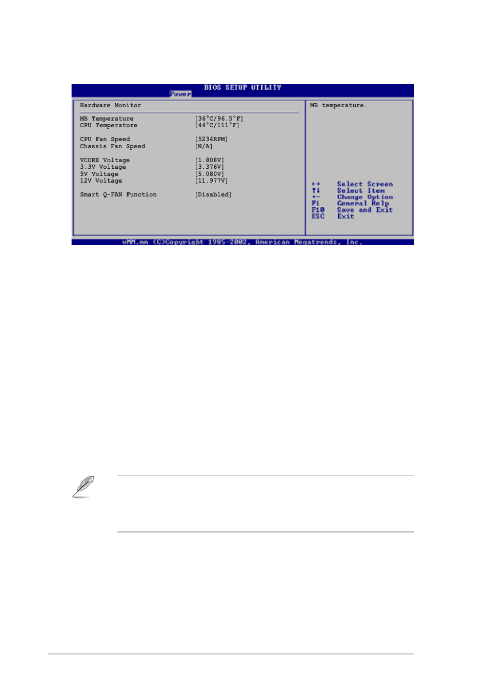 6 hardware monitor, Smart q-fan function [disabled, 90 chapter 5: bios setup | Asus Pundit-R User Manual | Page 90 / 98