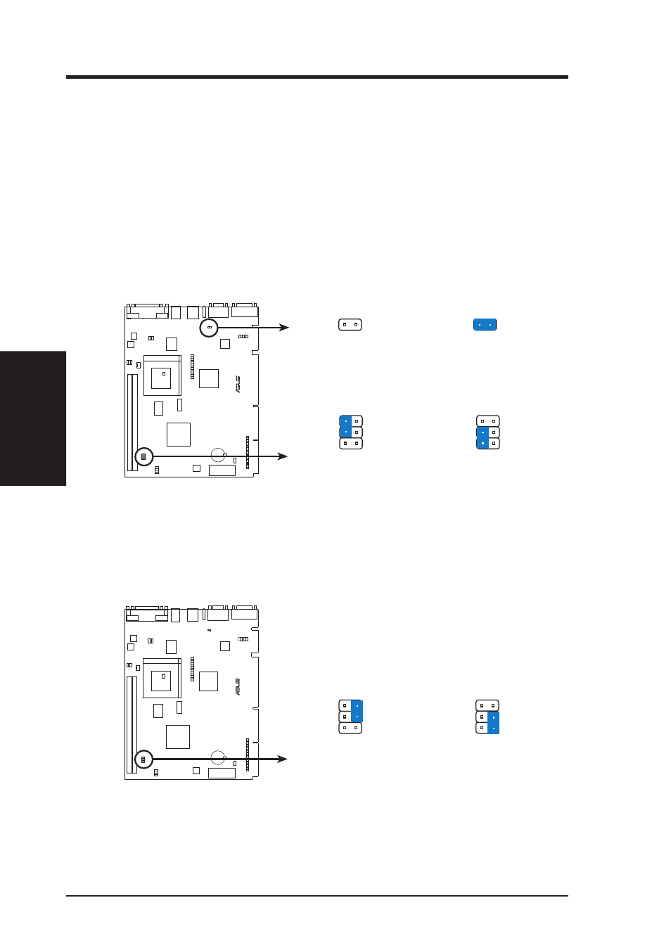 Hardware setup, Using your own vga card on the pci expansion slot, 16 asus sp98-n user’s manual | H/w setup motherboard settings | Asus SP98-N User Manual | Page 16 / 112