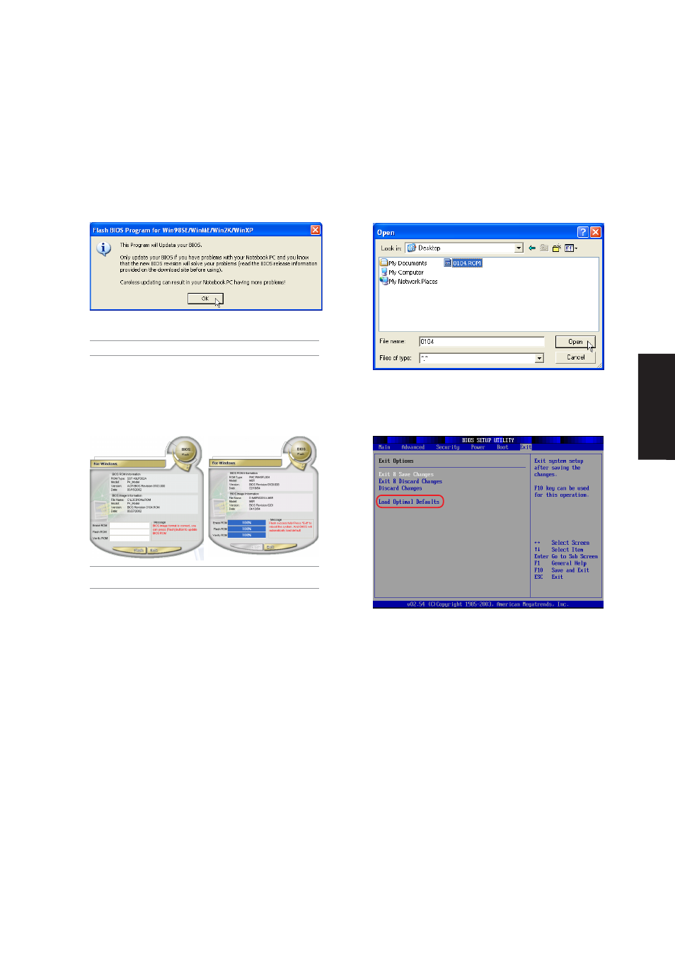 Using winflash | Asus Z92U User Manual | Page 113 / 120