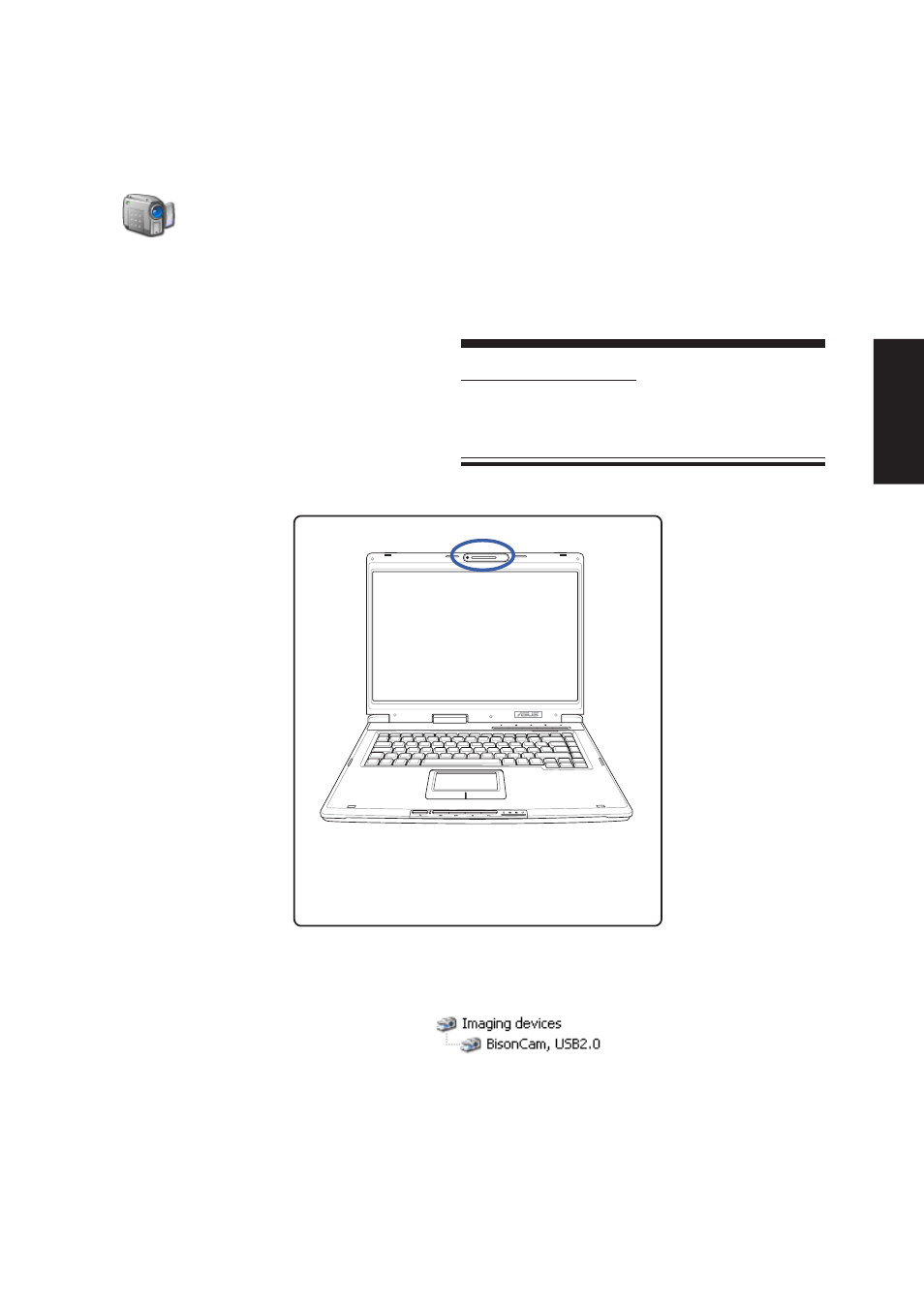 Cmos camera | Asus Z92U User Manual | Page 25 / 120