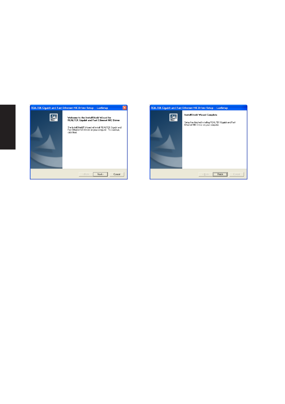 Lan driver setup | Asus Z92U User Manual | Page 44 / 120