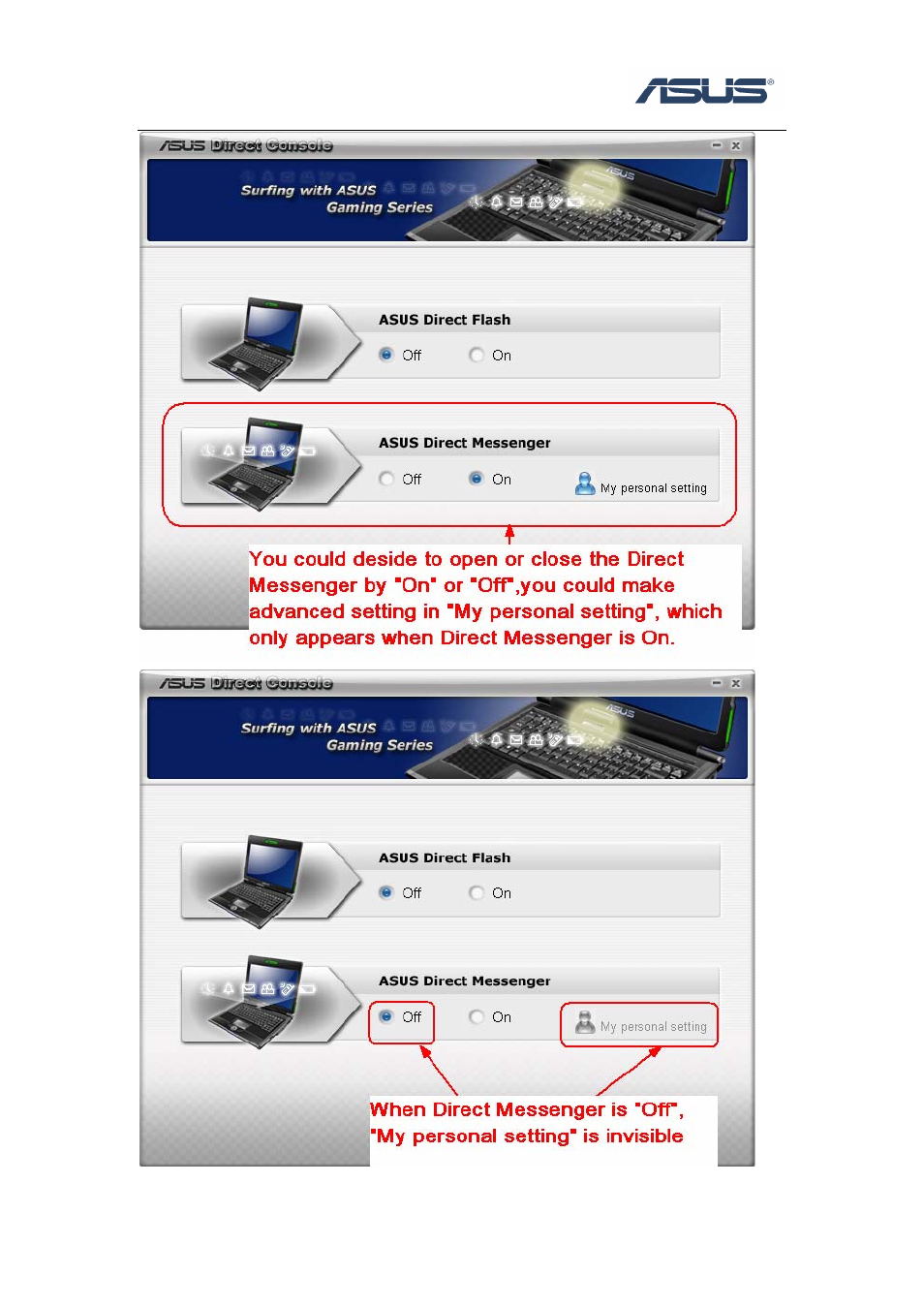 Asus G1 User Manual | Page 5 / 9