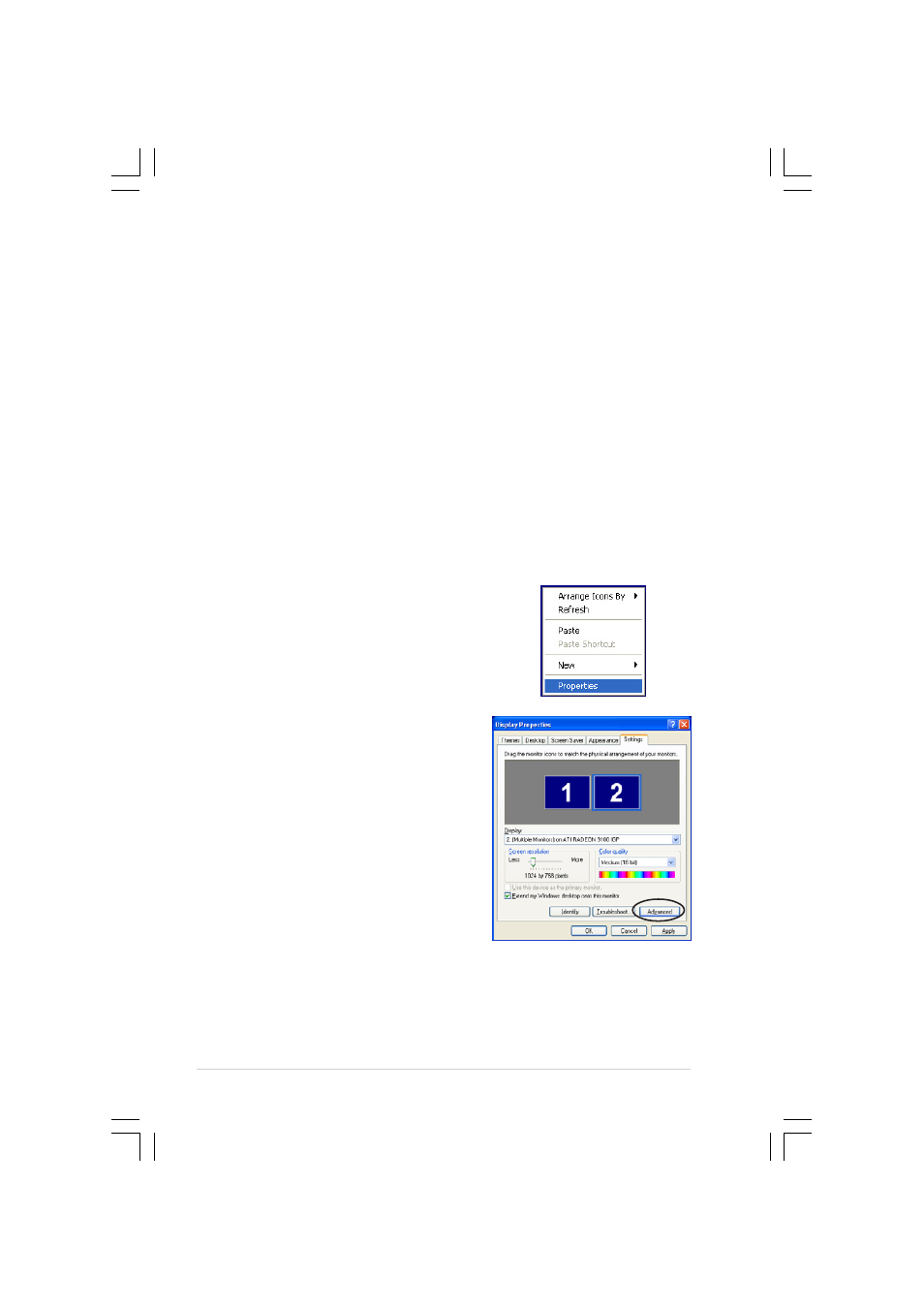 3 managing multiple displays | Asus Pundit-R350 User Manual | Page 54 / 94