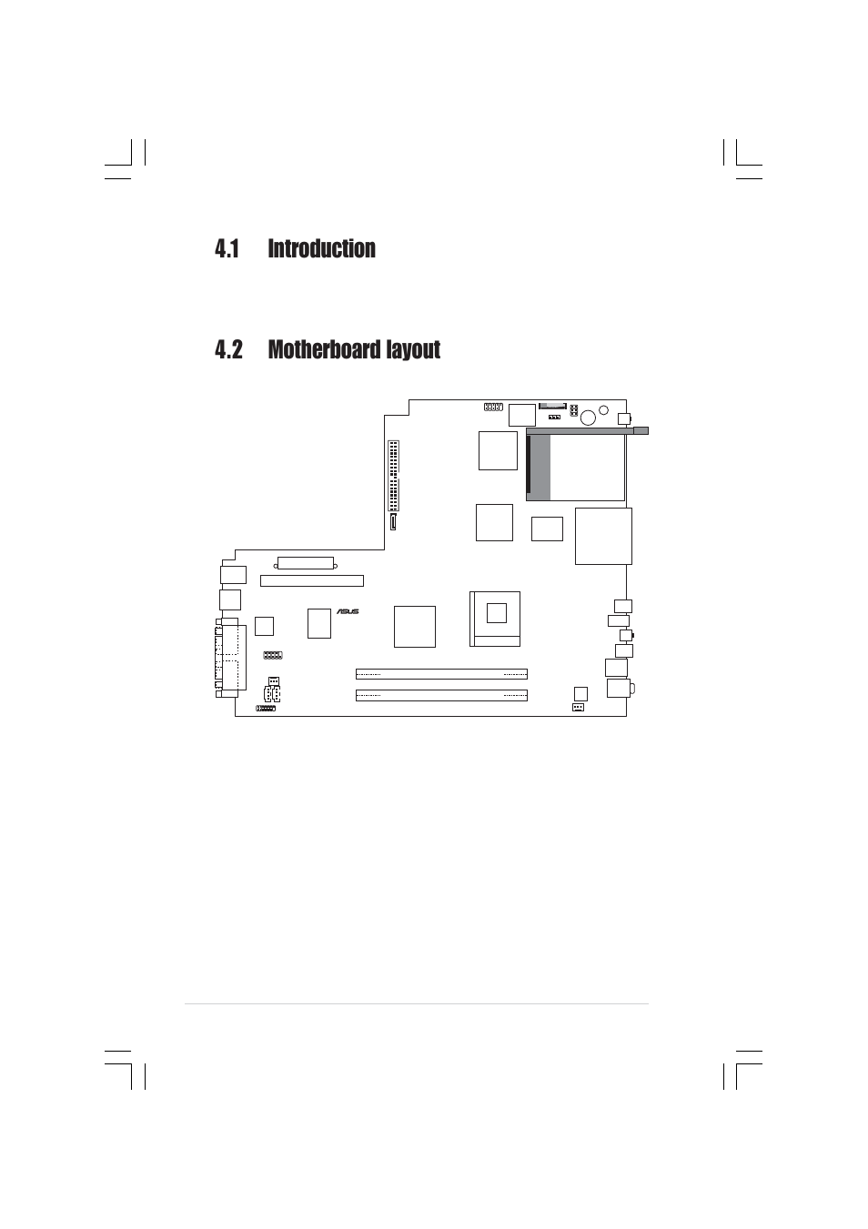 1 introduction, 2 motherboard layout, 60 chapter 4: motherboard info | Asus Pundit-R350 User Manual | Page 60 / 94