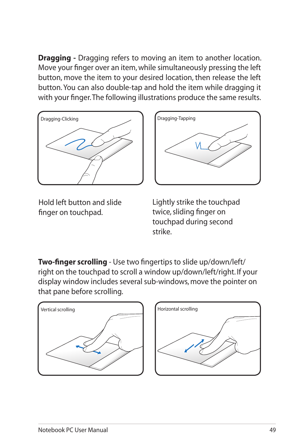 Asus X7BSM User Manual | Page 49 / 112