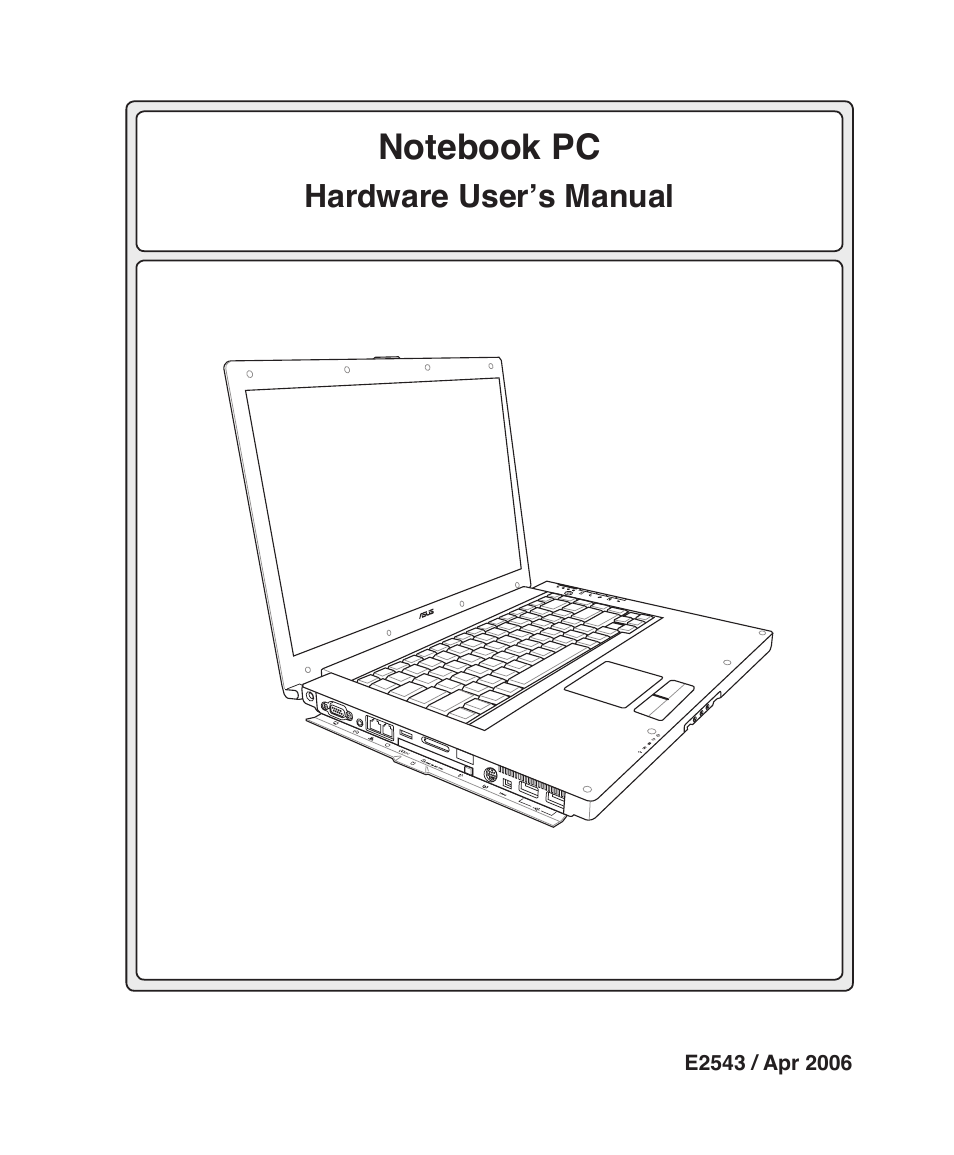 Asus W1J User Manual | 79 pages