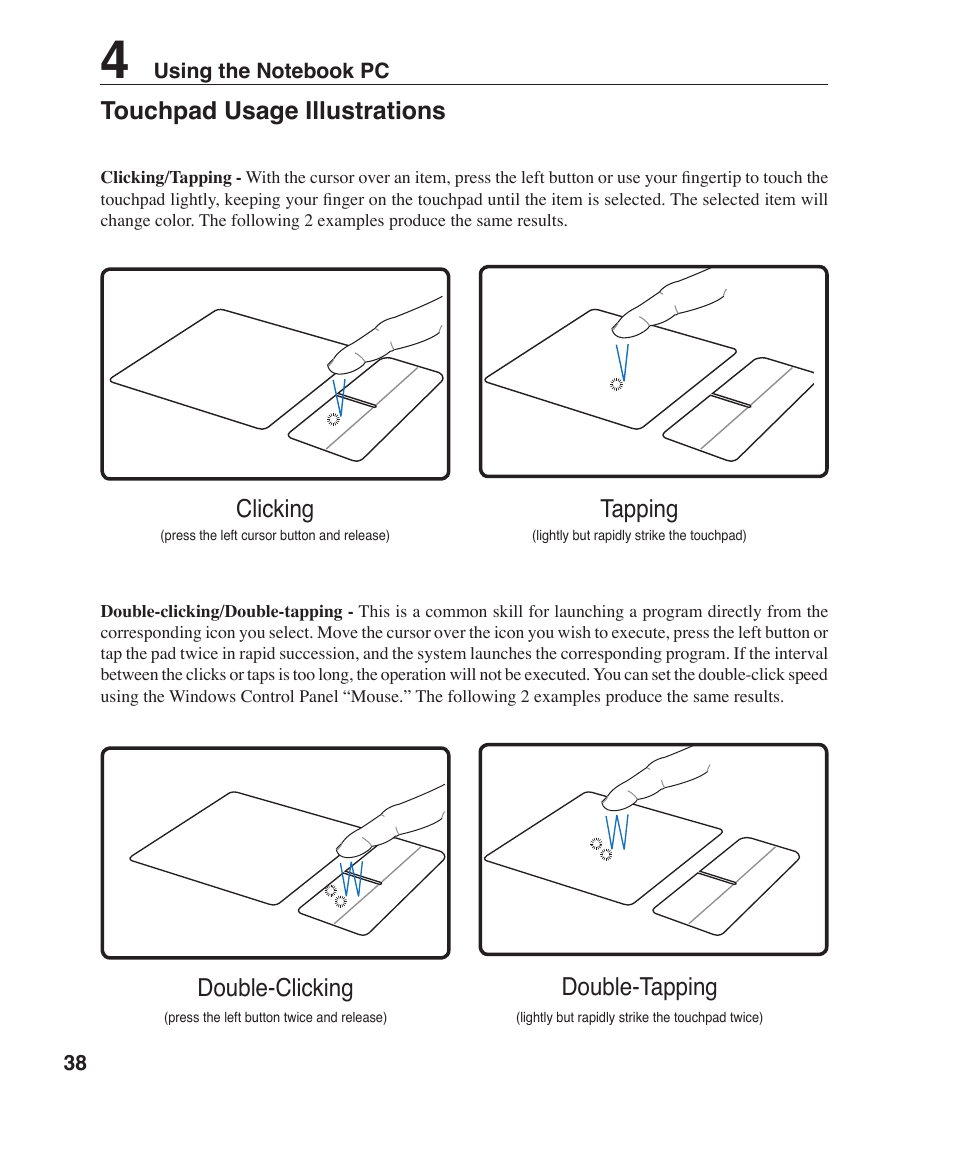 Asus W1J User Manual | Page 38 / 79