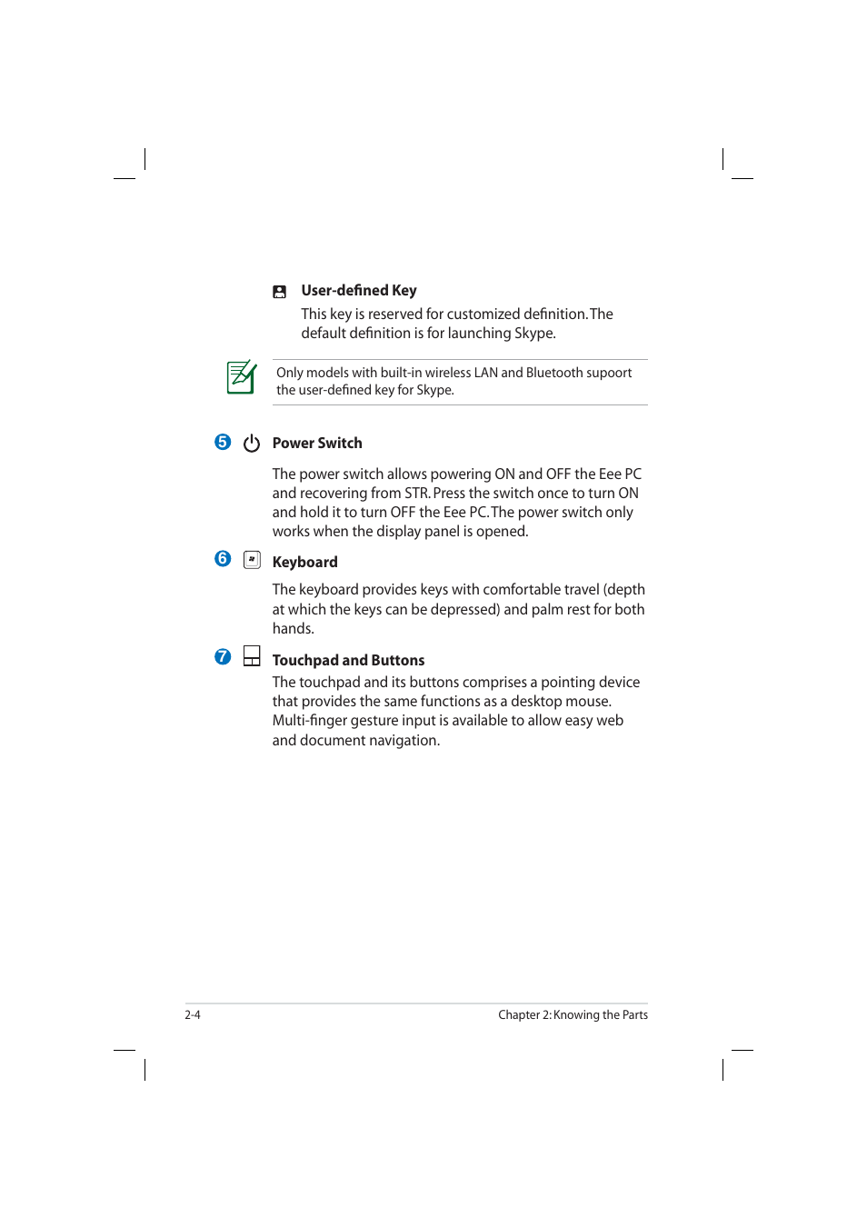 Asus Eee PC 904HD/XP User Manual | Page 16 / 82