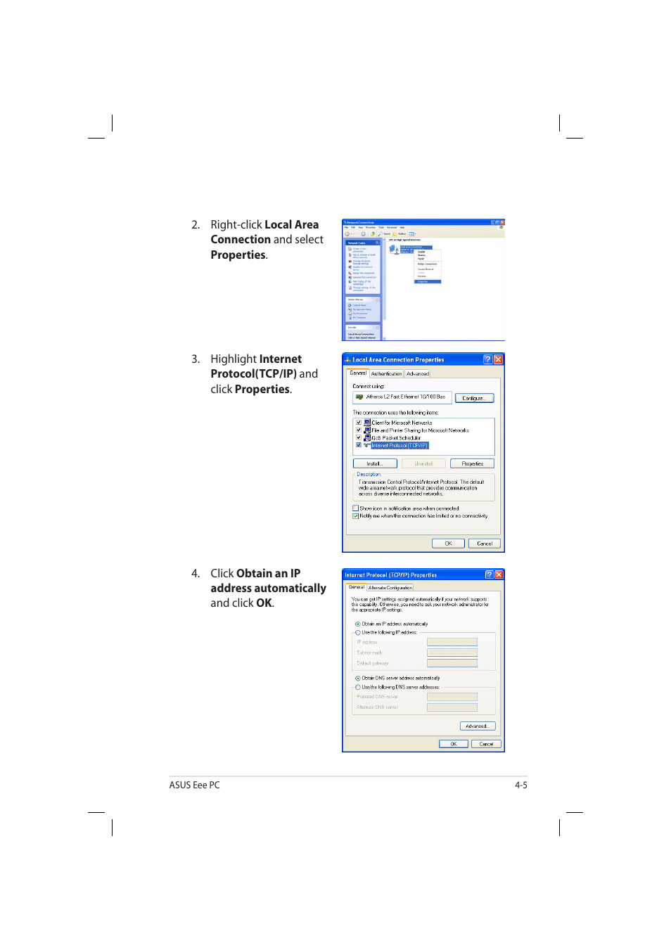 Asus Eee PC 904HD/XP User Manual | Page 47 / 82