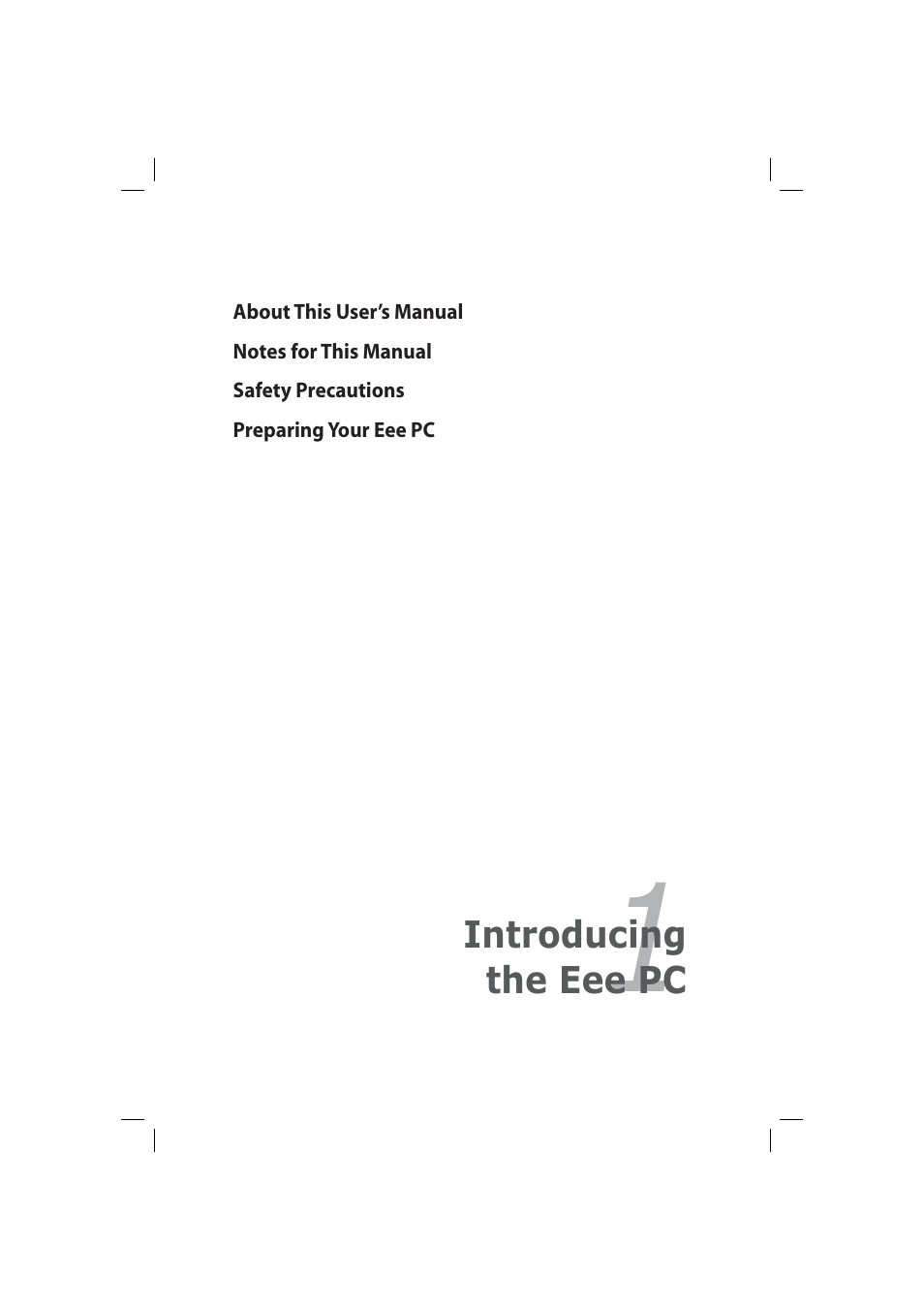 Asus Eee PC 904HD/XP User Manual | Page 5 / 82