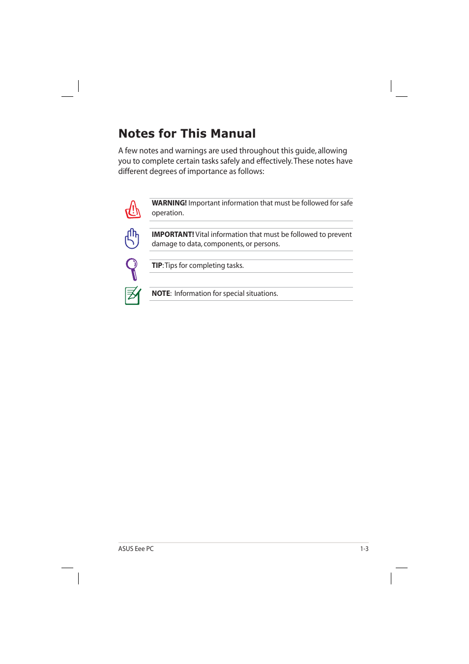 Asus Eee PC 904HD/XP User Manual | Page 7 / 82