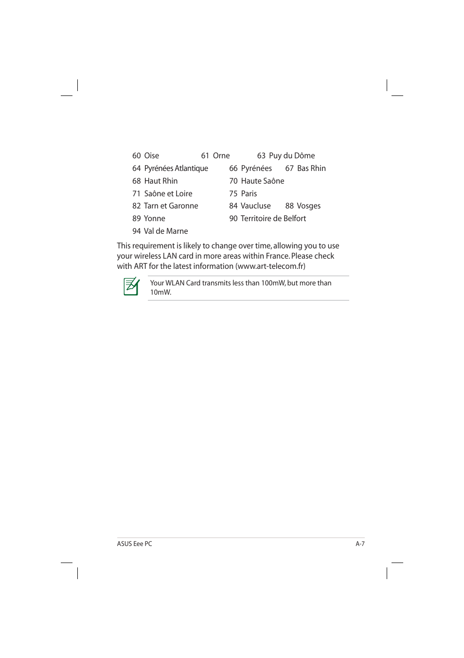 Asus Eee PC 904HD/XP User Manual | Page 75 / 82