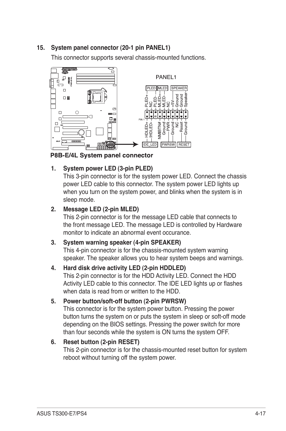 Asus TS300-E7/PS4 User Manual | Page 69 / 160