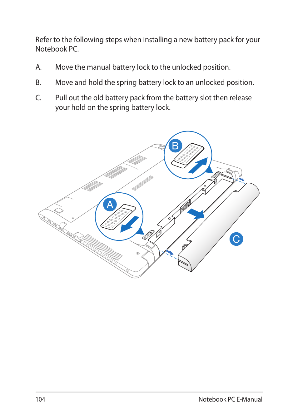 Asus Notebook PC (E-Manual) User Manual | Page 104 / 130