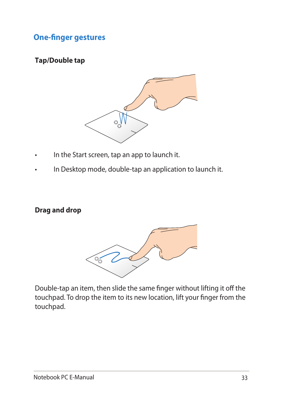 Asus Notebook PC (E-Manual) User Manual | Page 33 / 130