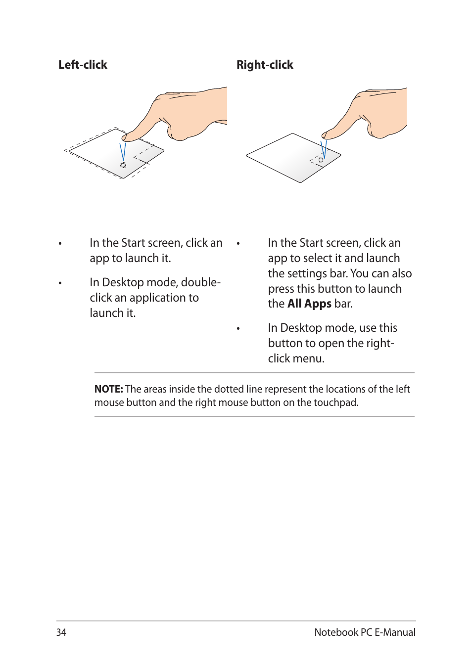 Asus Notebook PC (E-Manual) User Manual | Page 34 / 130