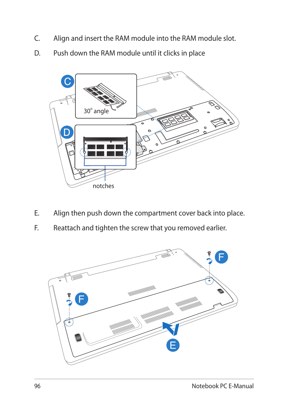 Asus Notebook PC (E-Manual) User Manual | Page 96 / 130