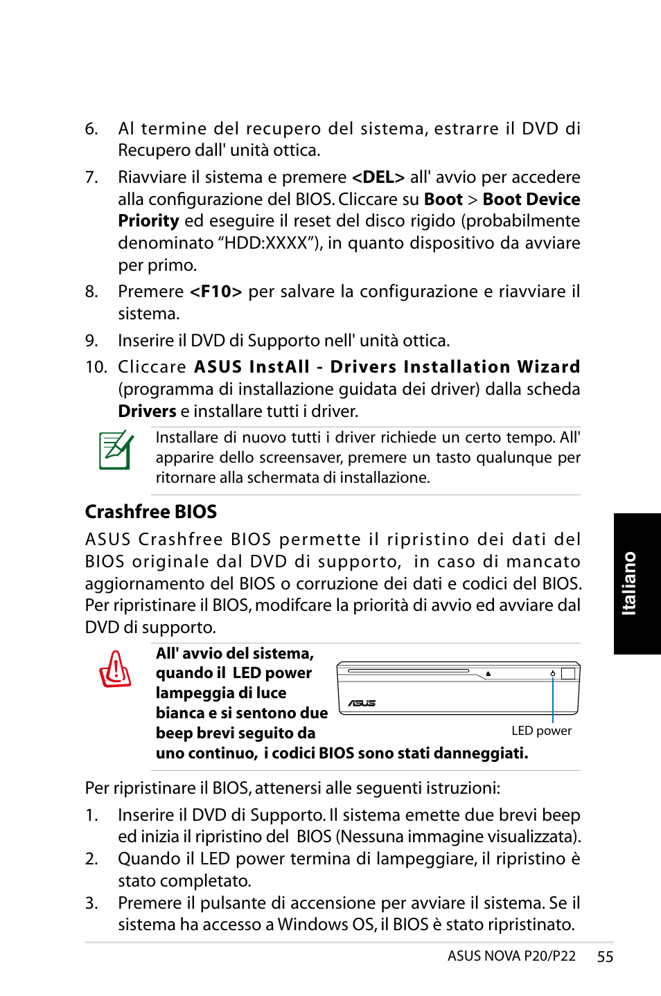 Asus NOVA (P20/P22) User Manual | Page 55 / 280