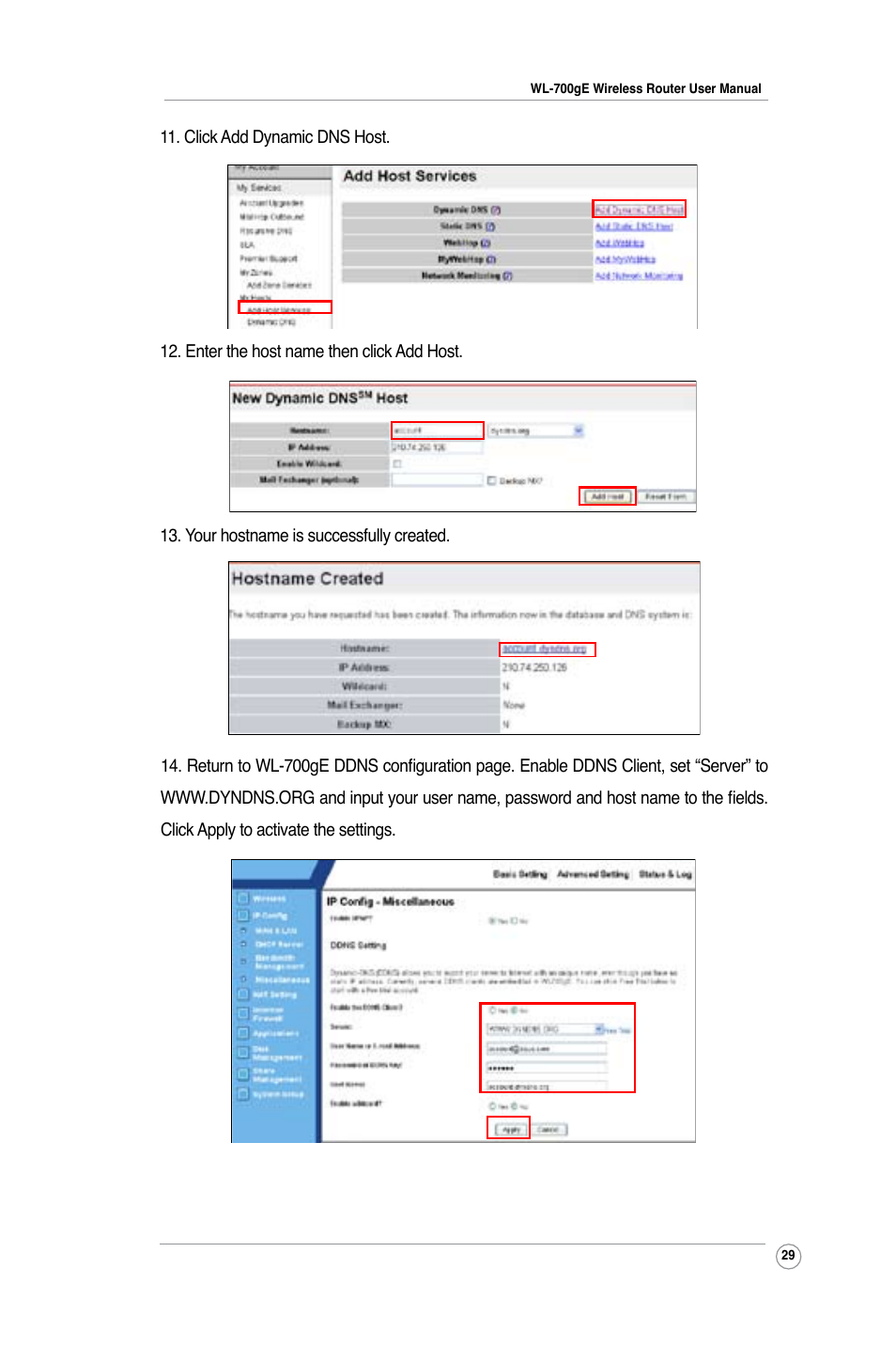 Asus WL-700gE User Manual | Page 29 / 57