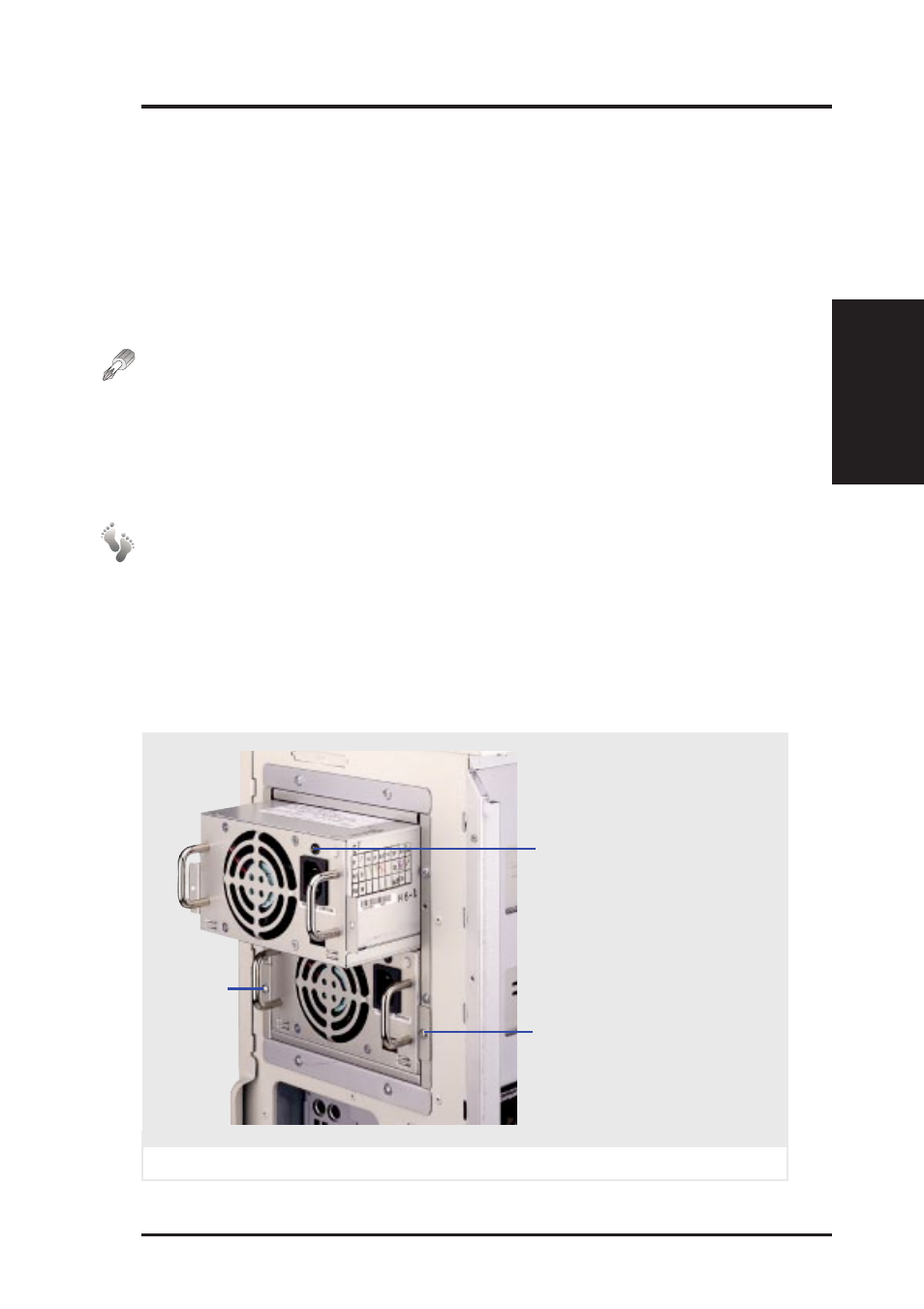 Ii. system components, Power module rating, Power module failure | Asus AP7500 User Manual | Page 31 / 40