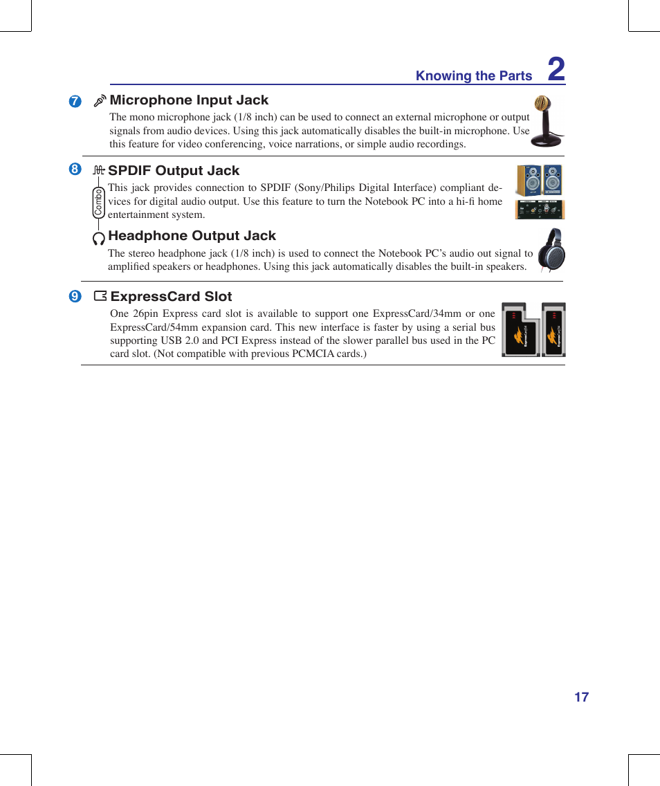 Asus F8Vr User Manual | Page 17 / 91