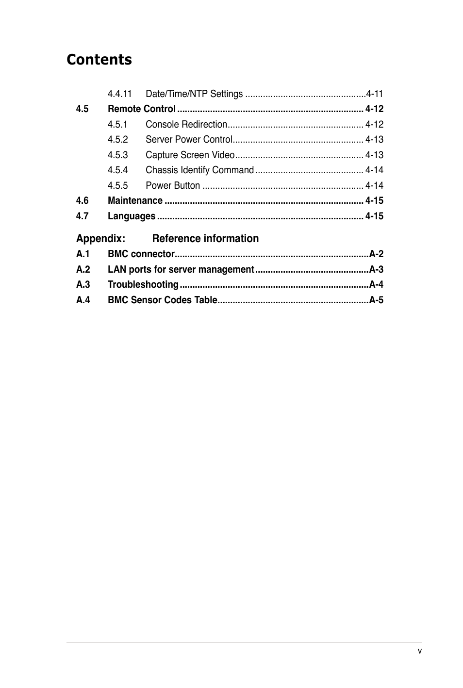 Asus ASMB5-iKVM User Manual | Page 5 / 88