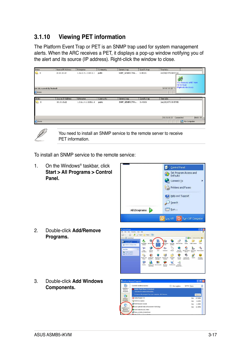 10 viewing pet information | Asus ASMB5-iKVM User Manual | Page 51 / 88