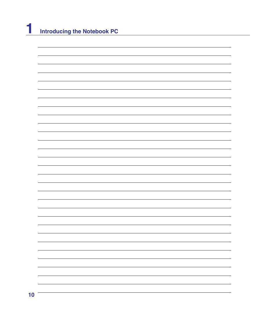 Asus G1Sn User Manual | Page 10 / 89