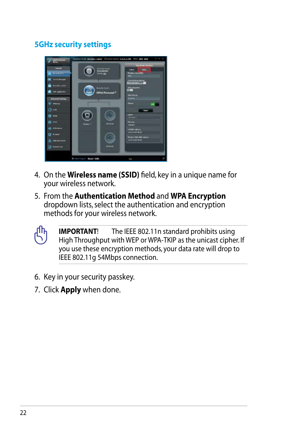 Asus RT-N56U User Manual | Page 22 / 68