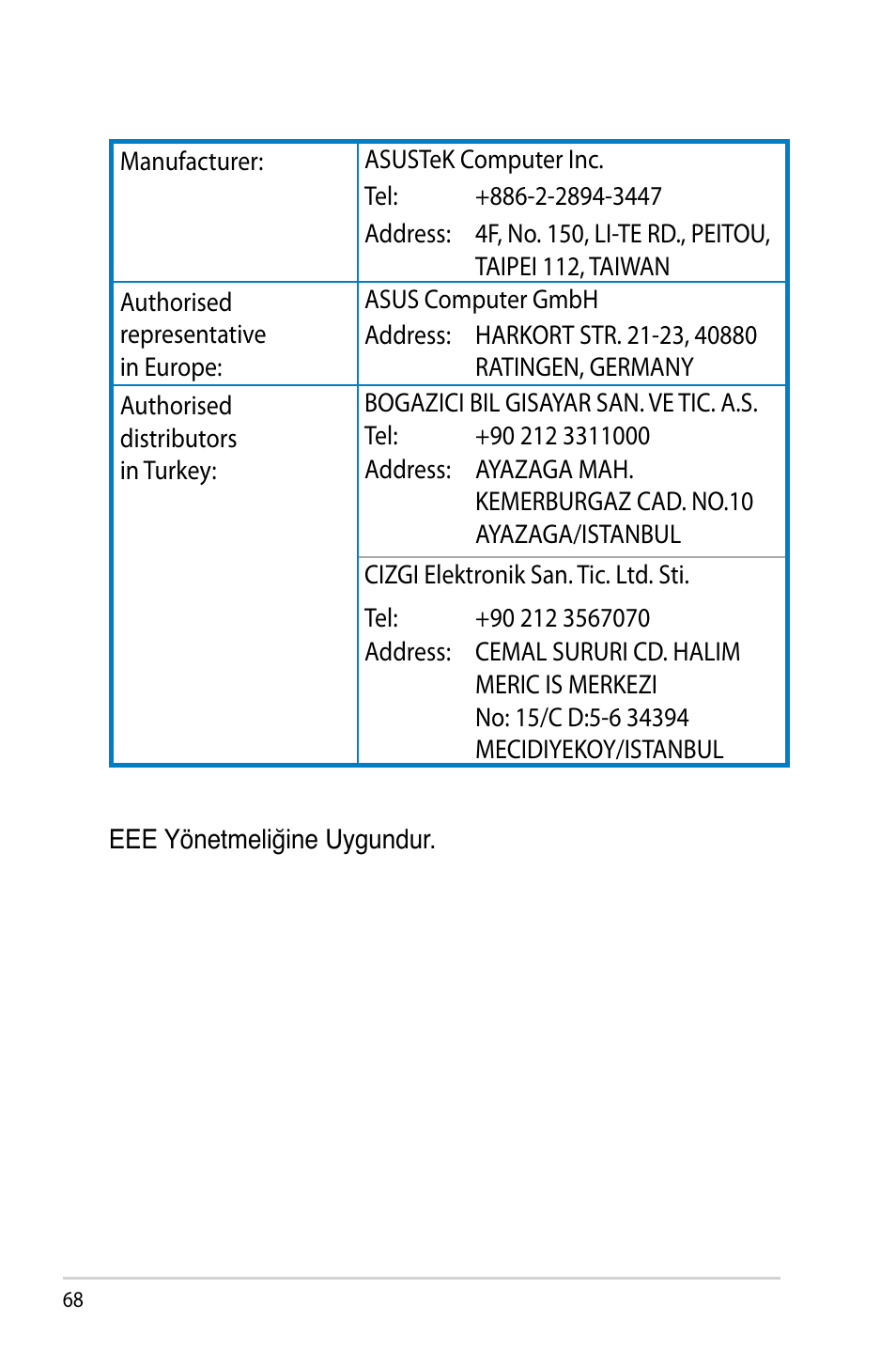 Asus RT-N56U User Manual | Page 68 / 68