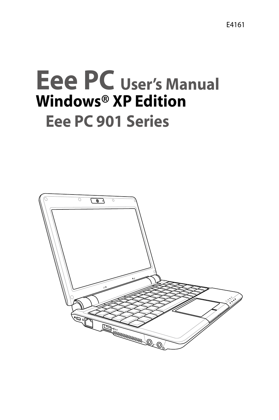 Asus Eee PC 901/XP User Manual | 88 pages