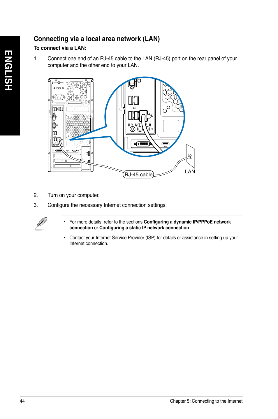 En g lis h en g li sh en g lis h en g li sh | Asus CM6731 User Manual | Page 44 / 70